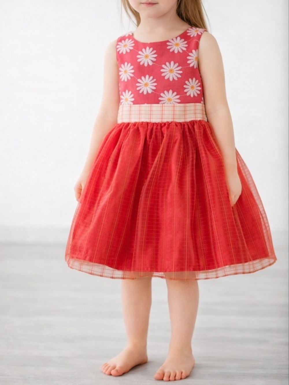 Dorissa Toddler Daisy Dress 24M NWT | Coral Tulle Party Dress Nordstrom